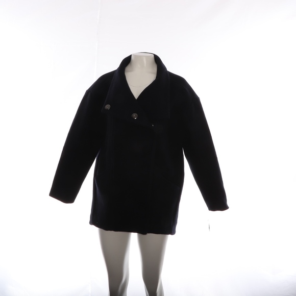 Free People Jackets & Blazers - Free People S Blue Heavy Wool Coat